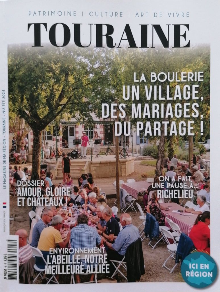 TOURAINE_magazine_numéro 8_été 2024_couv